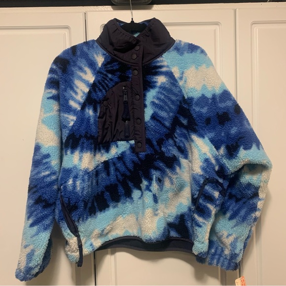 Free People FP Movement Rocky Ridge Fleece Pullover Size Medium - Picture 2 of 11